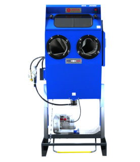 ARENA DC600 vacuum bead blasting cabinet front view