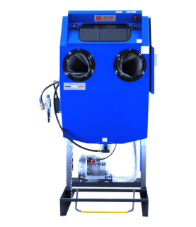 Cabine de sablage microbillage à dépression ARENA DC 700 vue de face