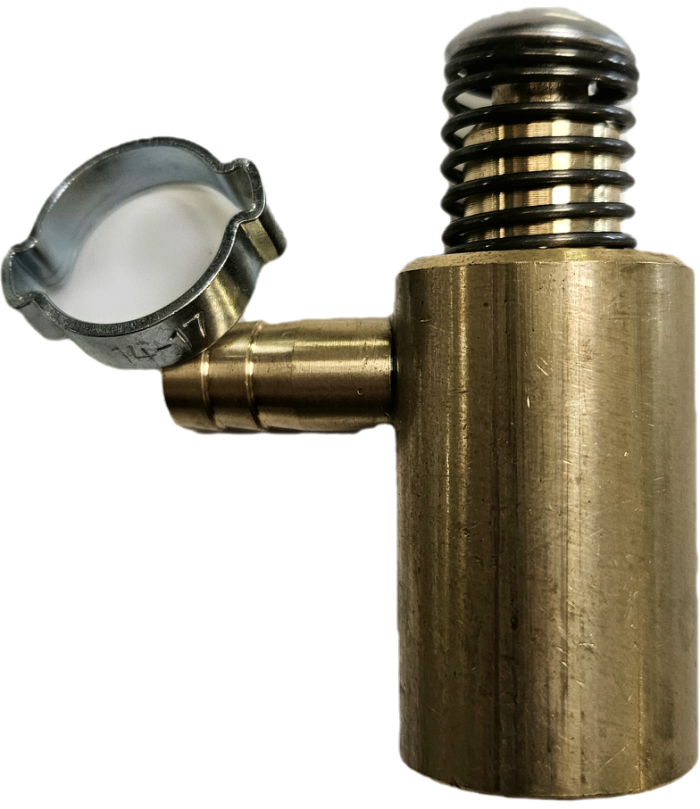 Brass control valve - CMI 25 - for ARENA blast cabinets