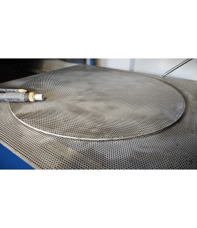 Plateau tournant intégré pour cabine de sablage ou de dépoussiérage