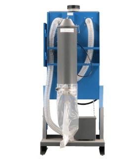 cabine de microsablage DM600 (face arrière)
