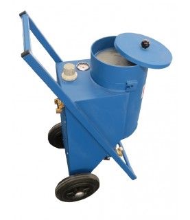 ARENA NS8TE mobile airbrushing sandblaster with adjustable pressure and dirt retention sieve