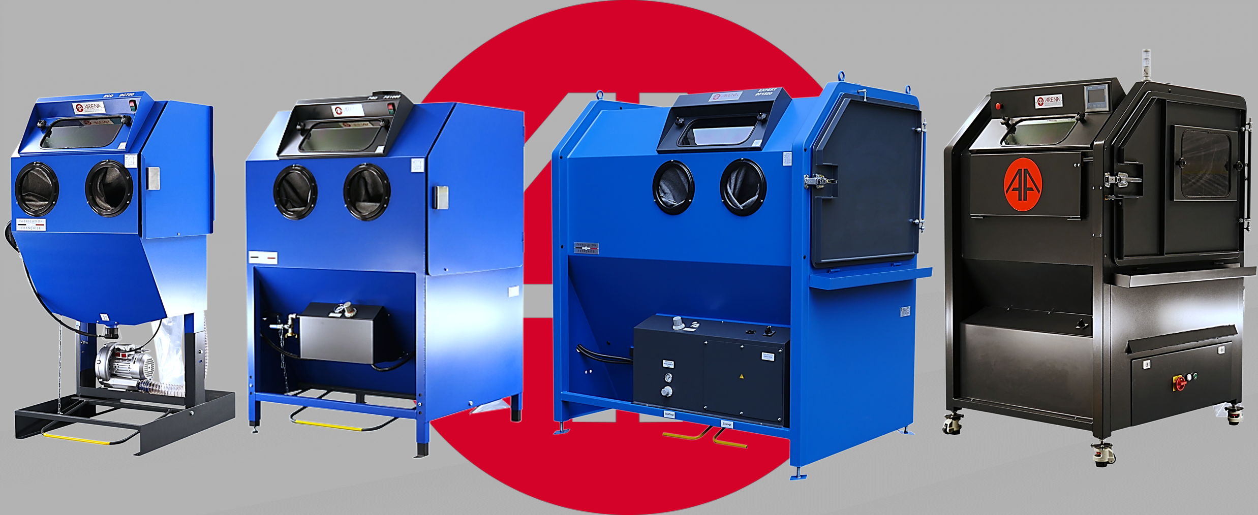 Sanblasting cabinet for industrial application ARENA BLAST